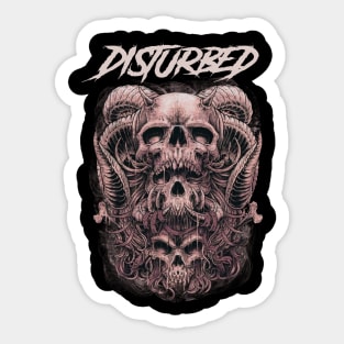 DISTURBED BAND Sticker